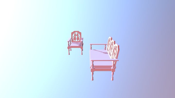 Classic Chair 3D Model