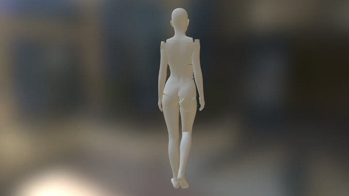Touch Leaves 3D Model