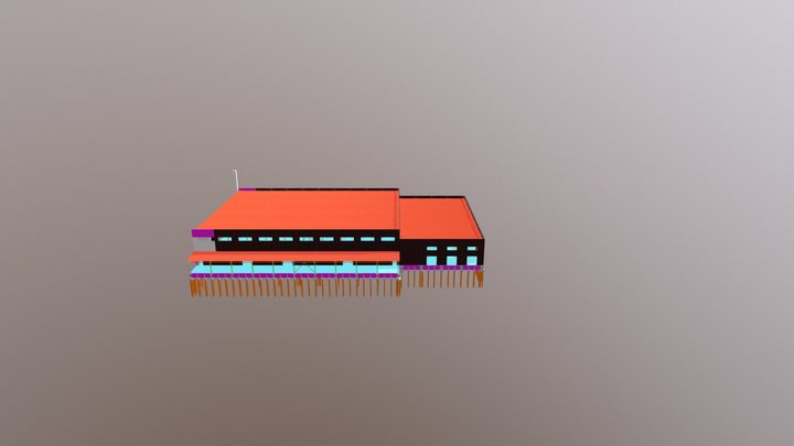 029_ Логистический центр 3D Model