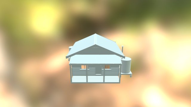NSWGR Fettlers Cottage - 1933 3D Model