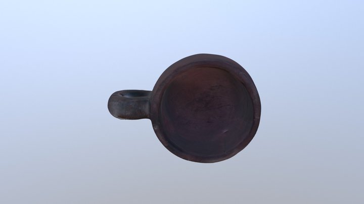 Wood Cup 3D Model