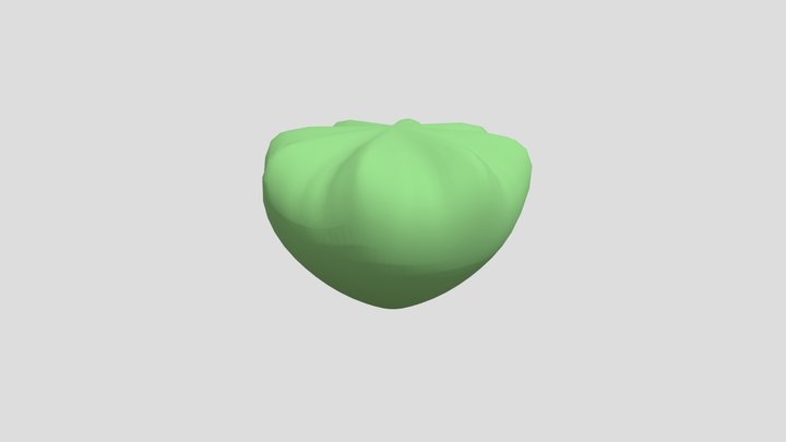 ผลไม้เขียว 3D Model
