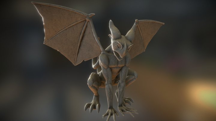 Gargoyle 3D Model