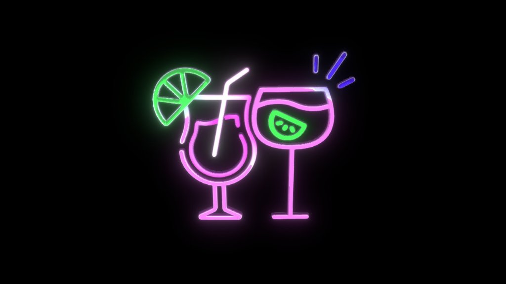 Neon Cocktails