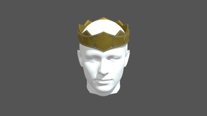 King's Crown: House of the Dragon 3D Model