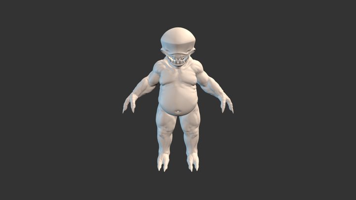 Demon Base 3D Model