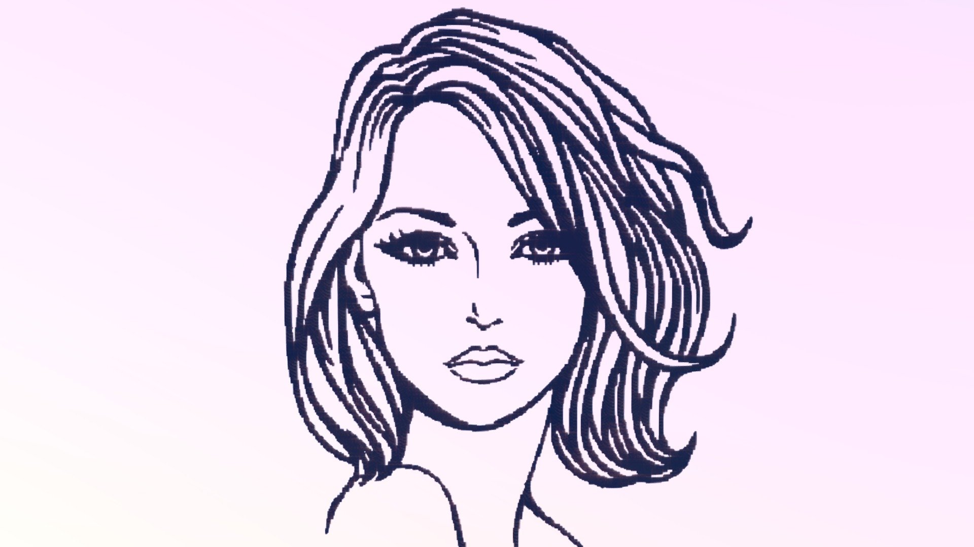 Girl's sketch