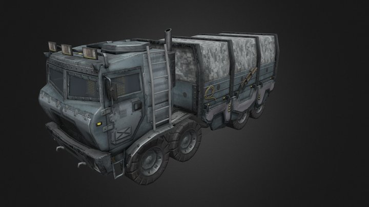 Truck-03 3D Model