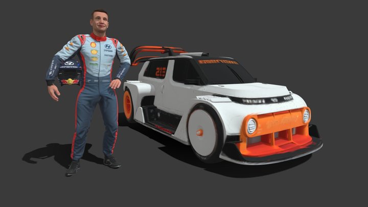 Haiden Paddon Hyundai Insteroid-512 – Modelo 3D gratuito STL