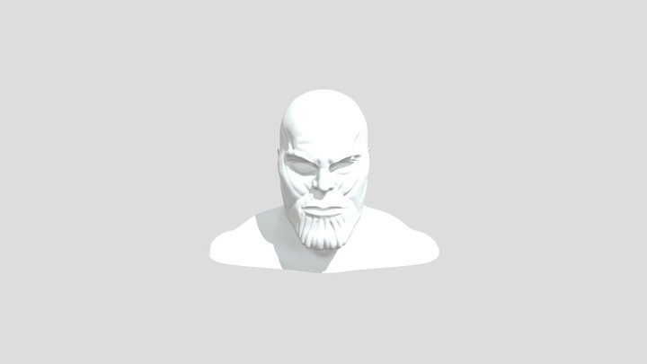 3D Thanos 3D Model