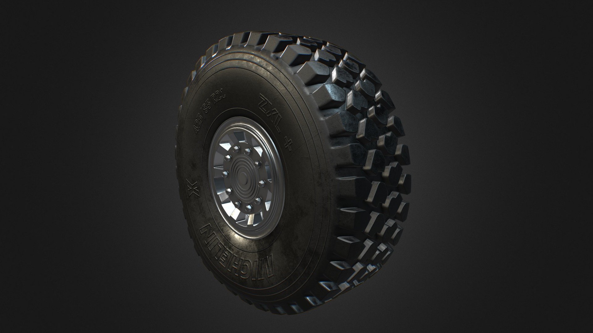 MICHELIN X OFFROAD TIRE CLEAN - 3D model by Arseny Lavrukhin (@alav ...