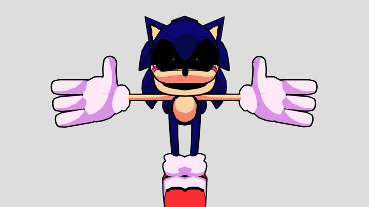 sonic_eyx_geo - 3D model by safelamp9066 (@safelamp9066) [a59e0a9]