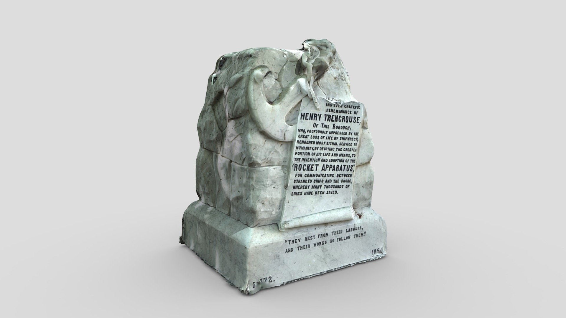 Memorial to Henry Trengrouse, Helston