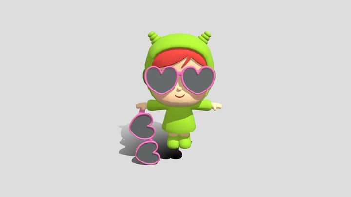 Nina (RIGGED) - Talking Nina – Modèle 3D gratuit STL