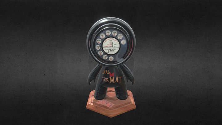 Dial M for Mat 3D Model