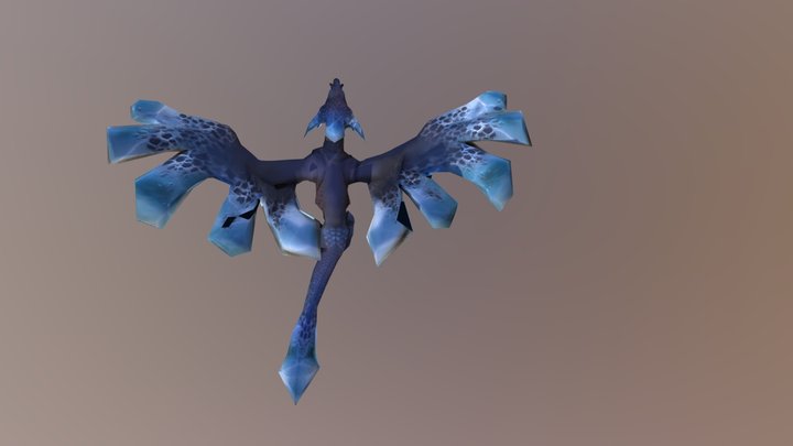 Ugly dragon 3D Model