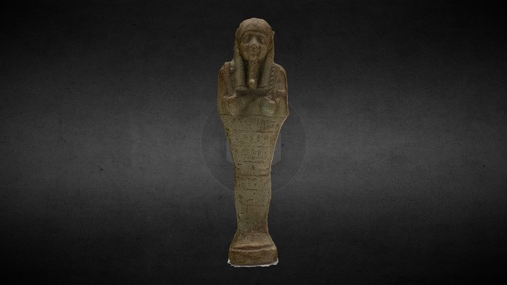 Ushabti faience 3D Model