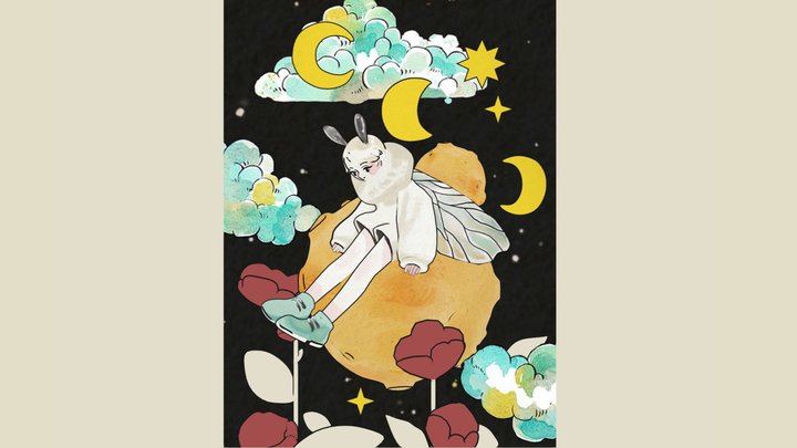 Moth on Meteoroid: Maruti Bitamin 3D Model