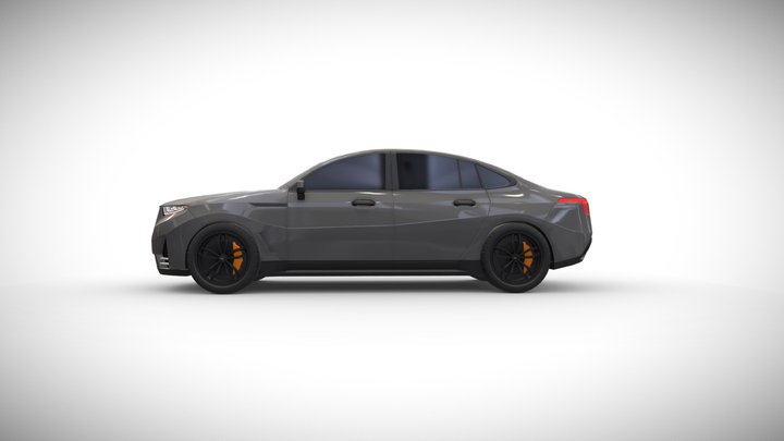 Alleron Novus - elegant vehicle 3D Model
