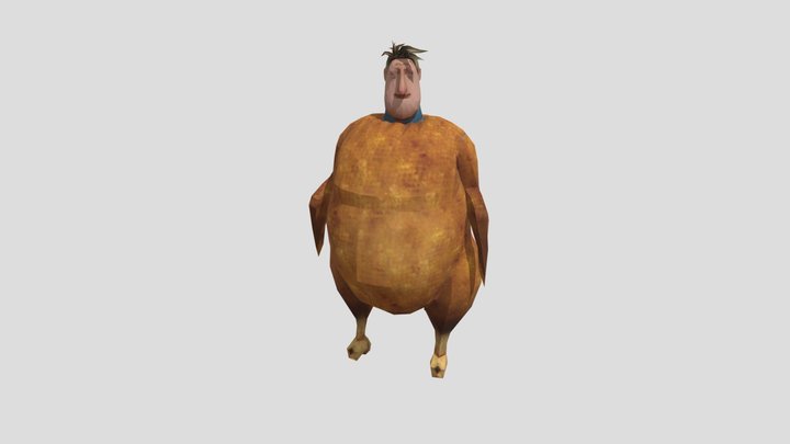 Wii - Cloudy with a Chance of Meatballs - Brent 3D Model