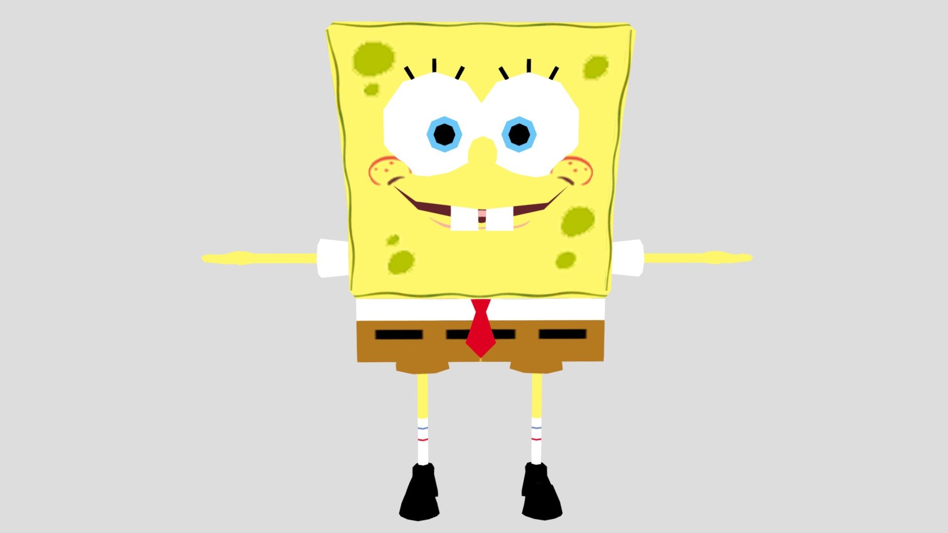 GameCube-SpongeBob SquarePants - Download Free 3D model by SMF Features ...
