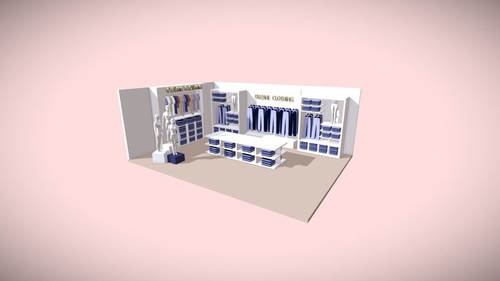 Moveis Clothing2 3D Model