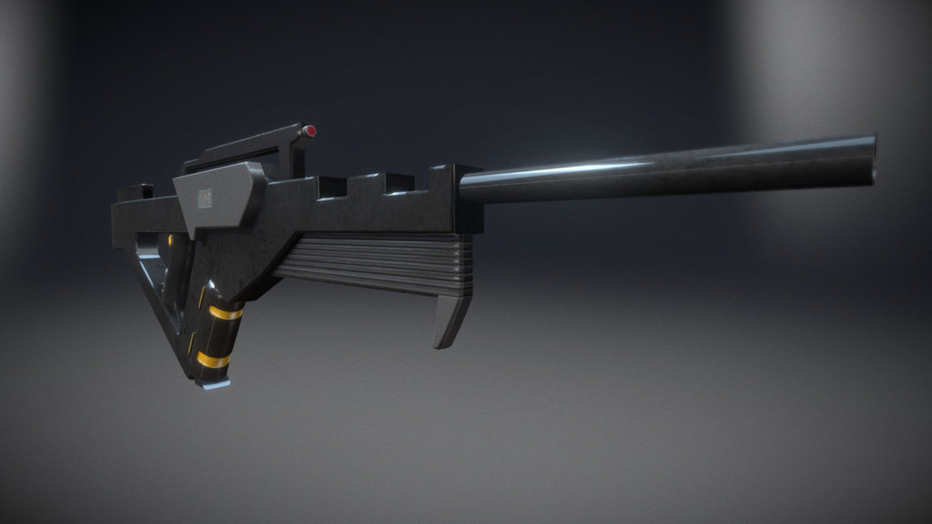 Rifle - 3D model by aldovl [bc63617] - Sketchfab