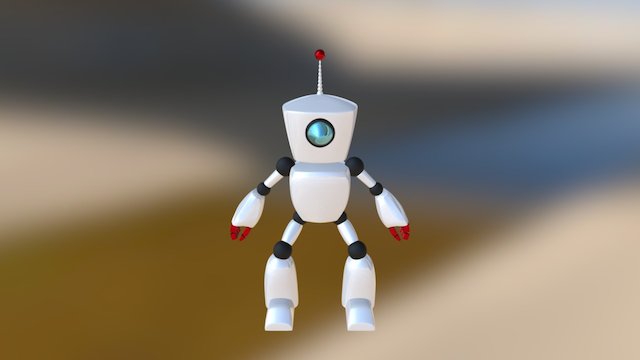 M2UF3 Robot EX3 Torrento Joel 3D Model