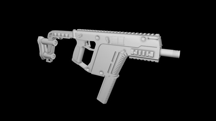 Kriss Vector 3D Model