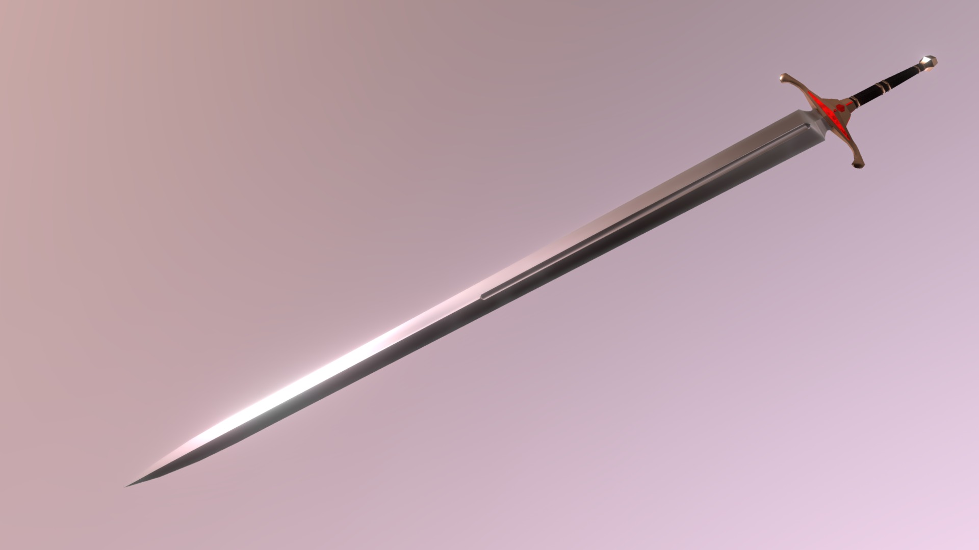 Rìghrean - The Kingblade - Download Free 3d Model By Pippa 