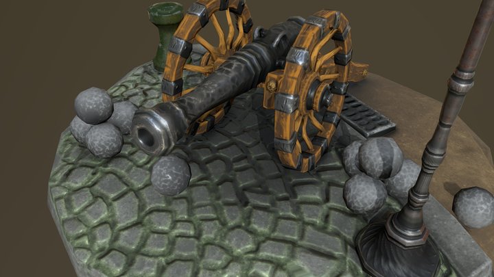 Parisian Props 3D Model