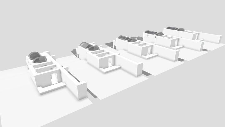 Kings Weston Roman Villa - Bathhouse Basic Model 3D Model