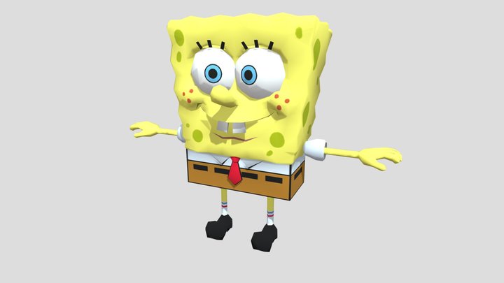 Spongebob 3D Model
