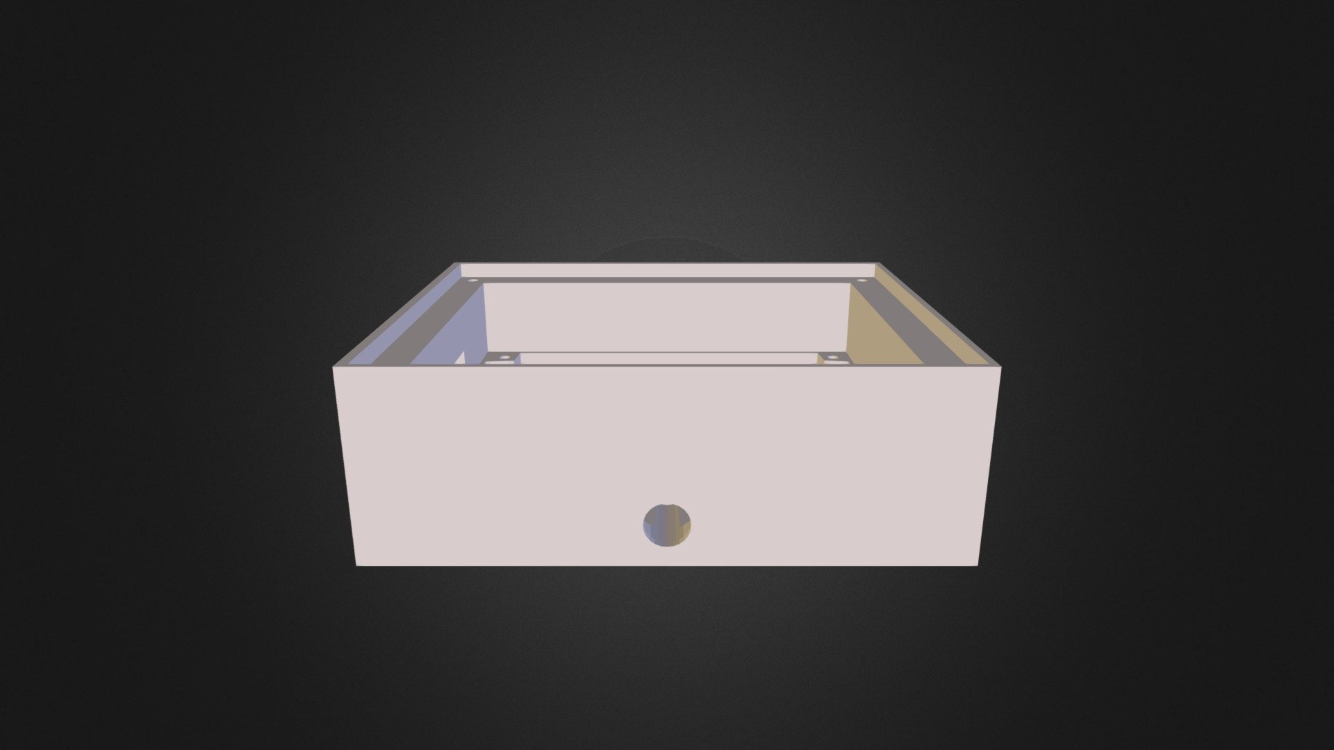 Digital Clock Housing - 3D model by 3dindustries [bc6b41a] - Sketchfab