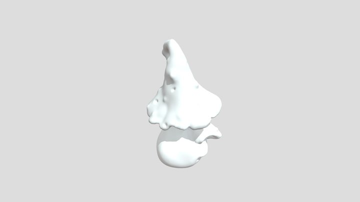 Old Man Mushroom 3D Model