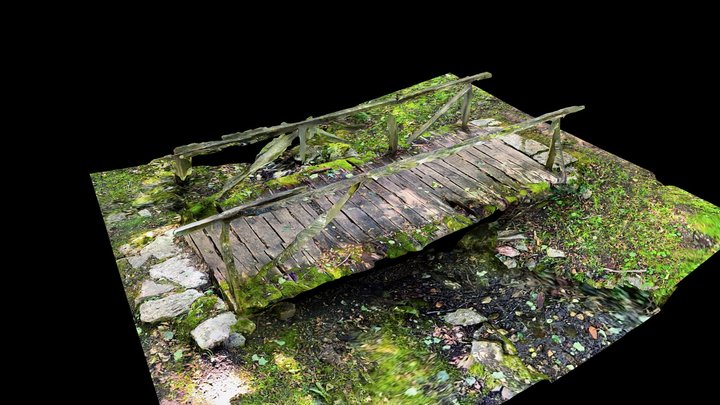 Sarajevo Bosna Spring - Bridge (Scaniverse) – Free 3D Model STL