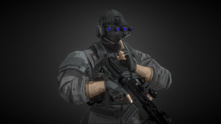 JR_Troops 3D Model