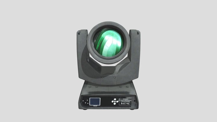 MOVING HEAD LIGHTING SYSTEM WS 3D Model