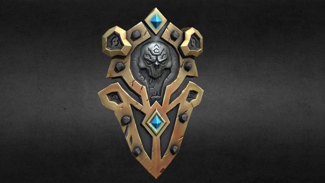 Shield Low From Max Bend 3D Model