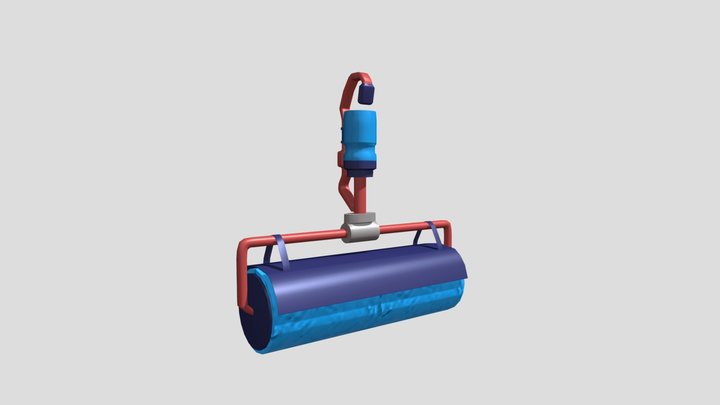Carbon Roller - Splatoon 3 3D Model