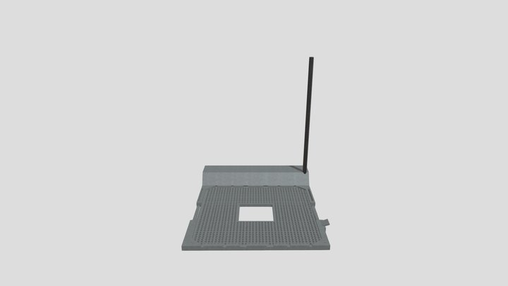 AMD AM4 CPU Slot - Ryzen – Free 3D Model STL