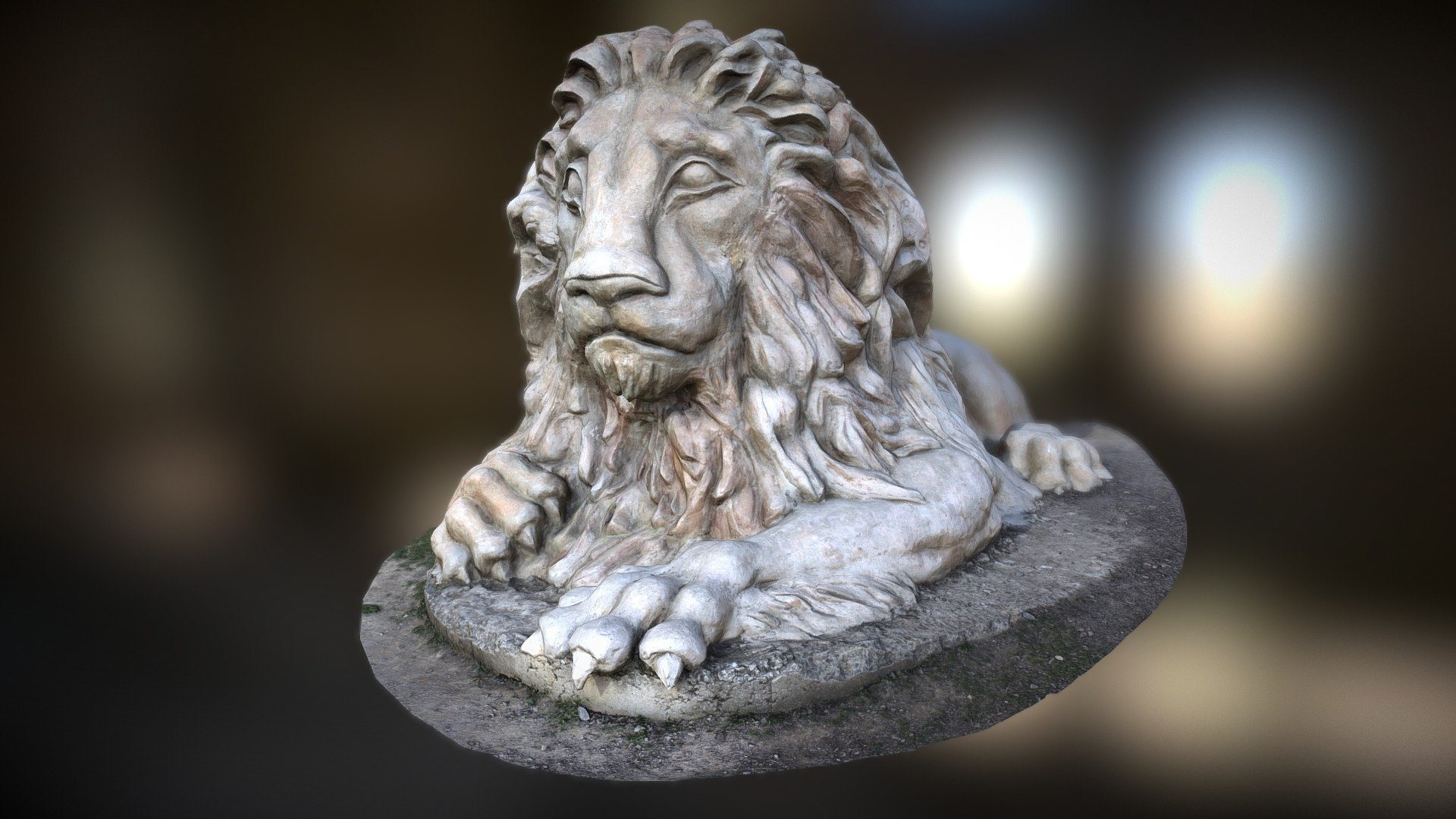 Borderstone - Lion