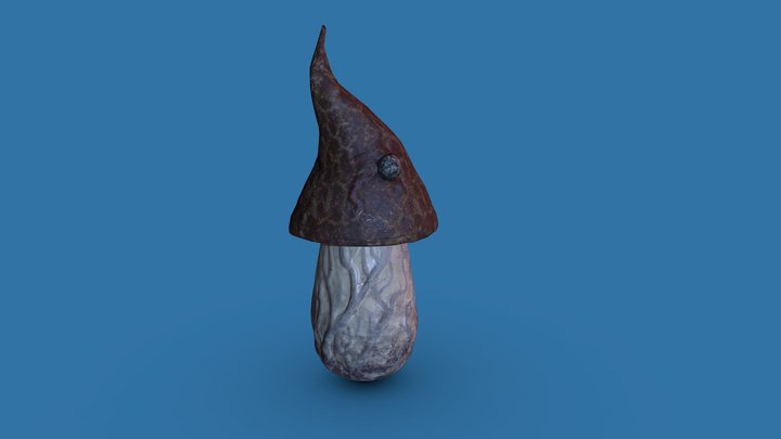 3December - Day1 - Mushroom 3D Model