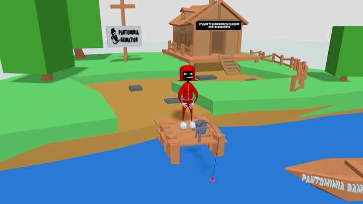 Domik_u_Ozera 3D Model