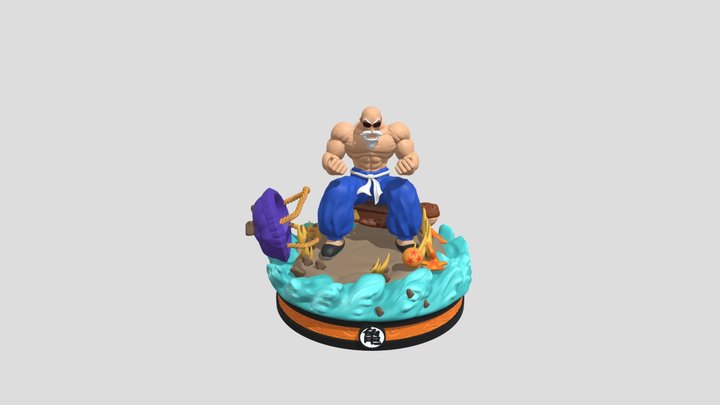 Roshi Master 3D Model
