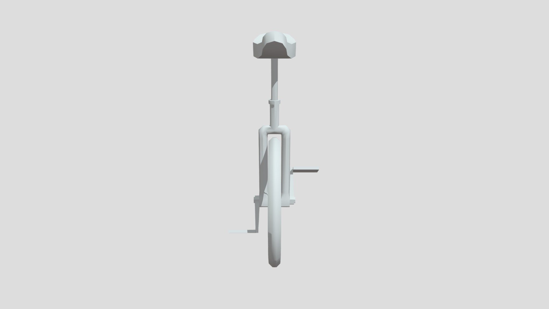 Unicycle from Poly by Google