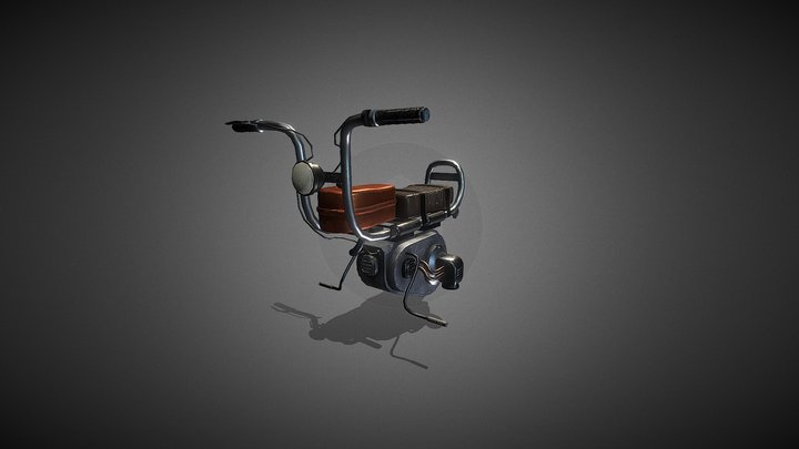 "SATURN" Hover bike 3D Model
