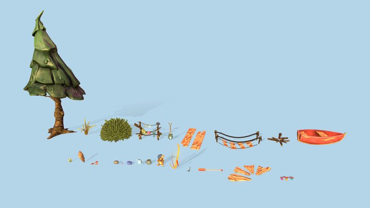 What the scout ?! | Line up 3D Model