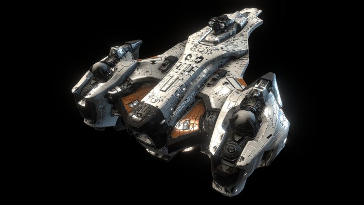 ISHTAR - Defence type Mothership 3D Model