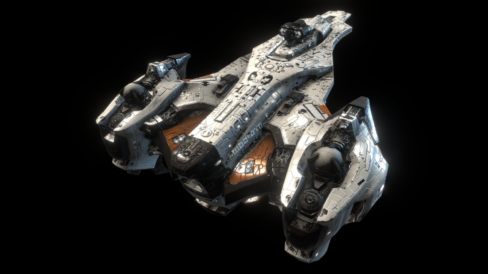 ISHTAR - Defence type Mothership - 3D model by angames [bc72898 ...